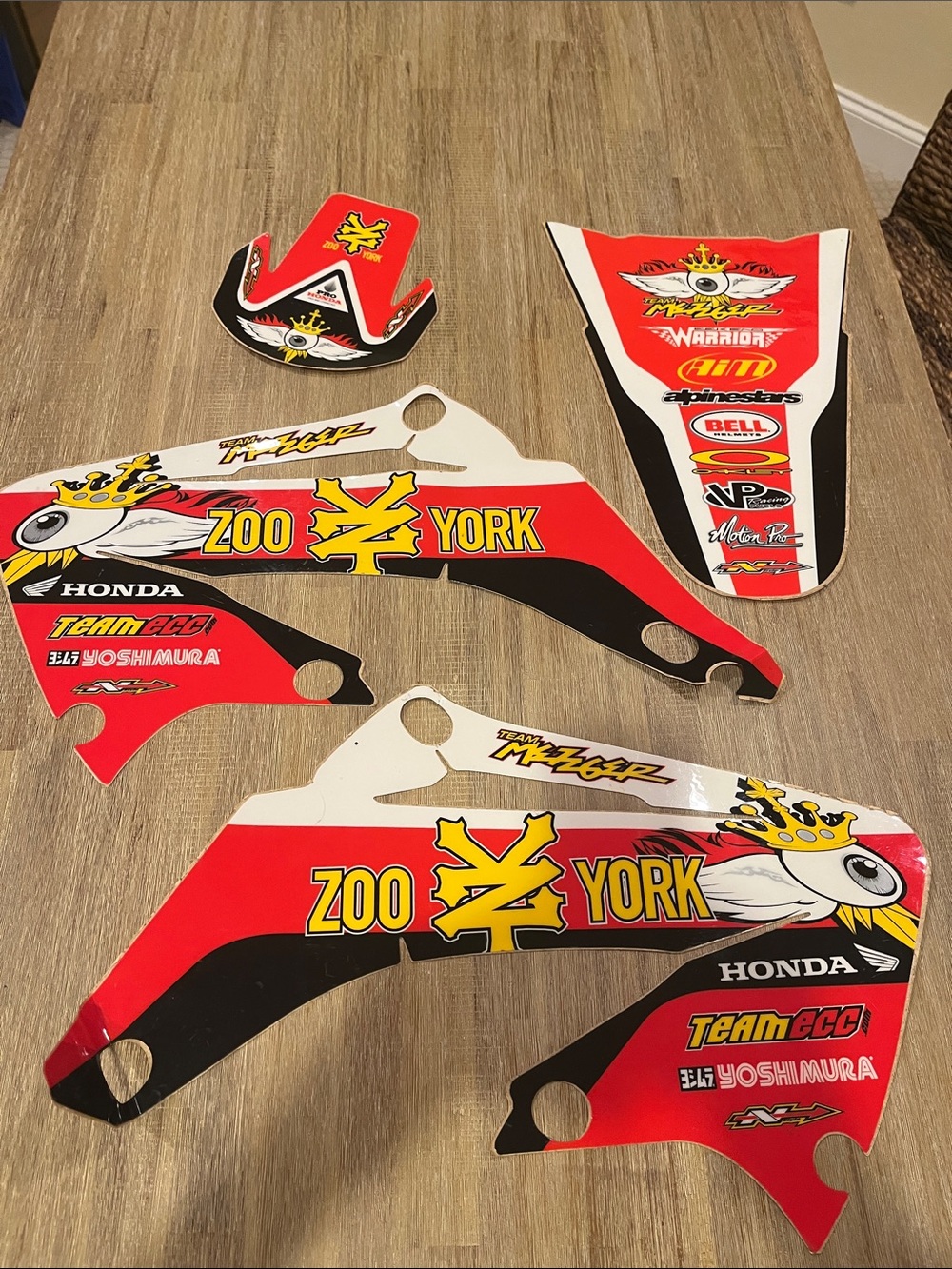 Mike Metzger Zoo York Motocross Graphics.